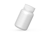 Supplement Bottle Mockup PSD, a Packaging Mockup by graphypix (Thumbnail 4 of 4)