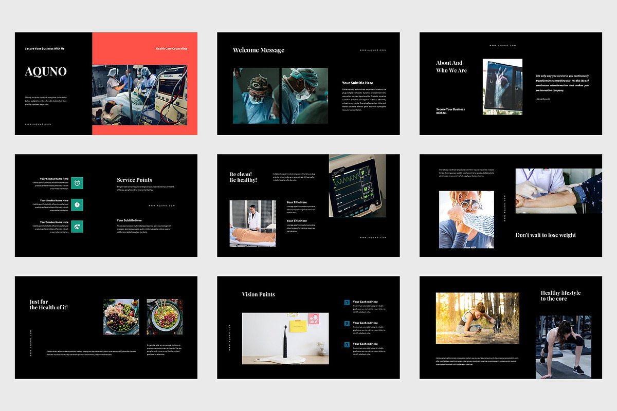 Aquno : Medical Keynote, a Presentation Template by Punkl Camp (Photo 2 of 9)
