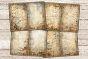 Distressed Junk Journal Pages, a Texture Illustration by GlamArtZhanna (Thumbnail 4 of 10)