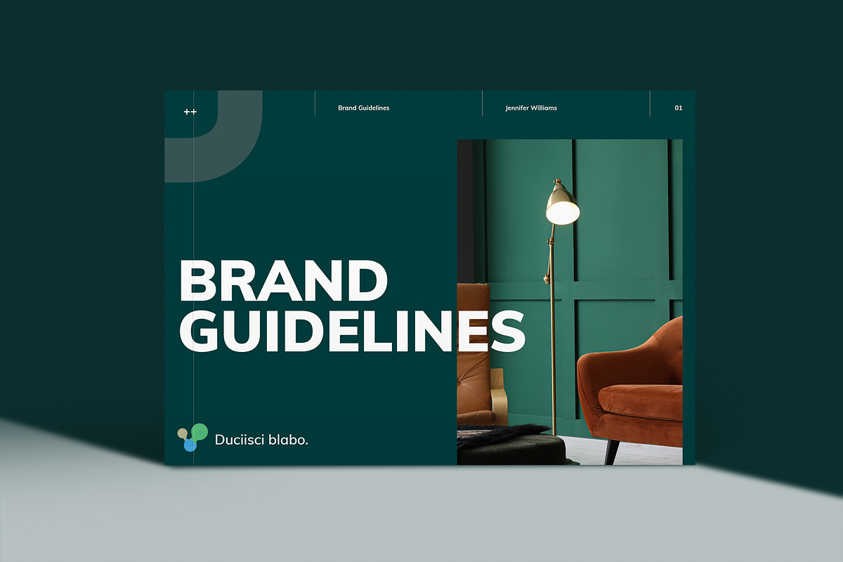 Brand Guideline Layout, a Brochure Template by metastudio38 (Photo 2 of 7)