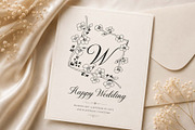 Difarina Sweet Monogram, a Handwritten Font by Yoga Letter (Thumbnail 3 of 6)