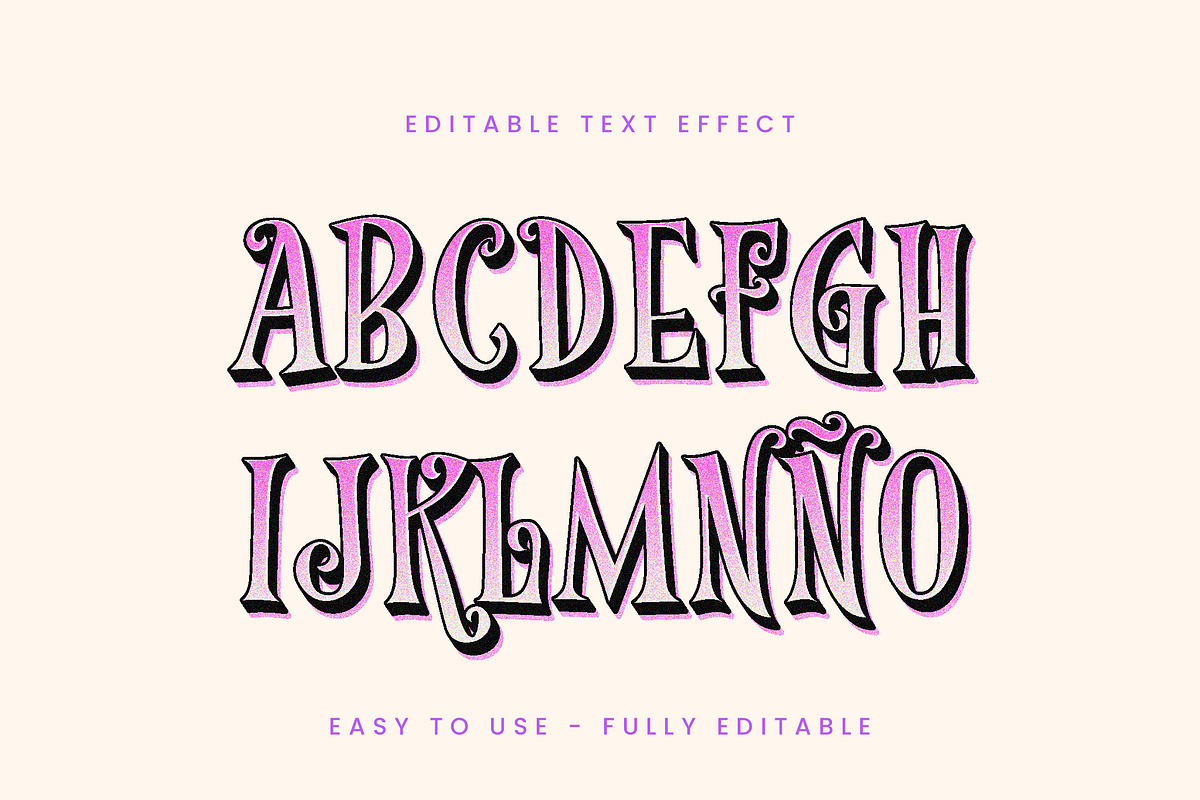 Soft Glitter Elegant Text Effect preview 3