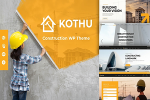 Kothu - Construction Wordpress Theme, a WordPress Template by ThemesRain
