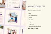Realtor Instagram Templates | Canva, a Social Media Template by Ralony (Thumbnail 2 of 7)