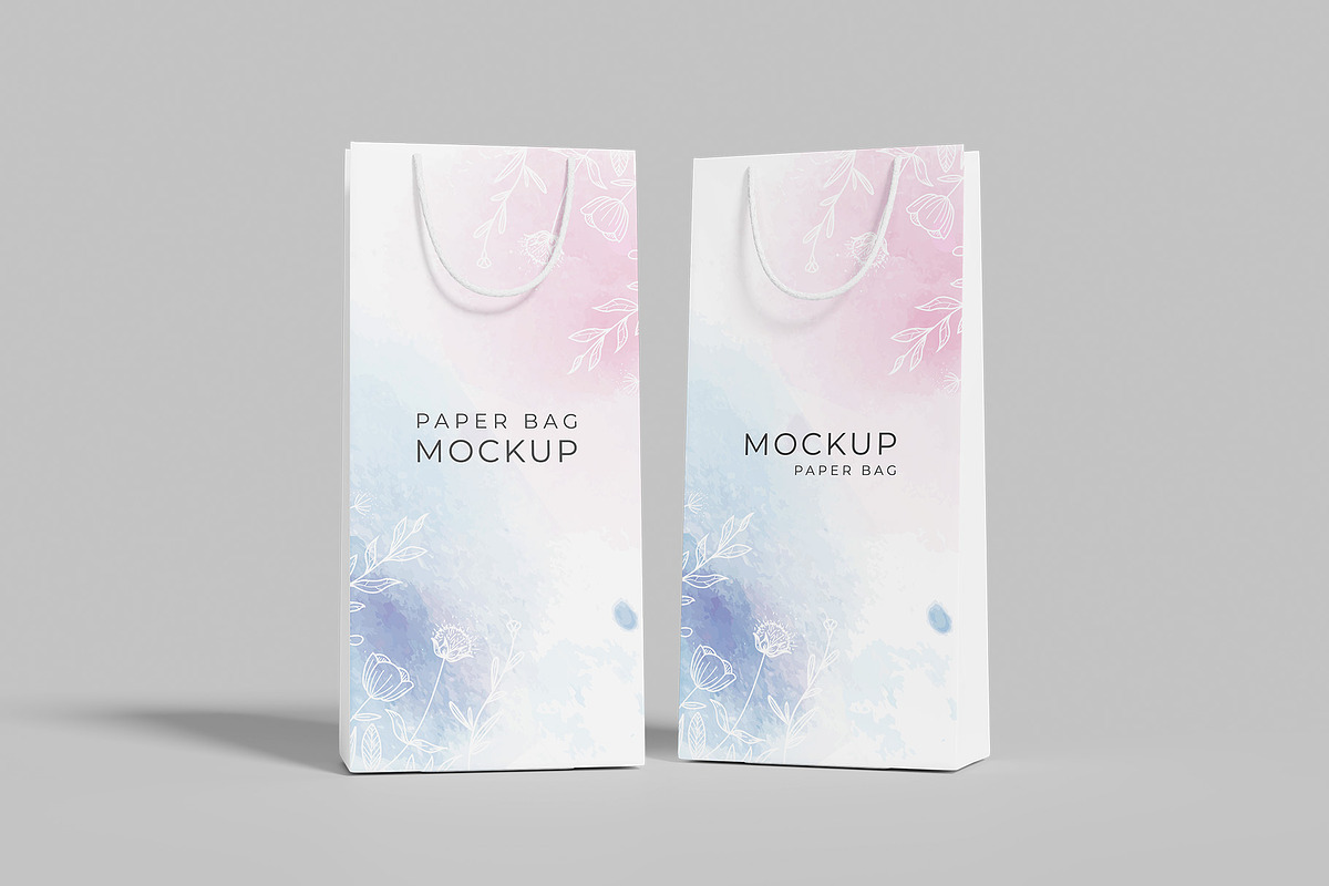 Paper Bag Mockup, an Advertising Mockup by My Mockup (Photo 2 of 6)