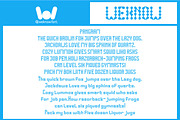 King of Rain font, a Font by weknow (Thumbnail 6 of 8)