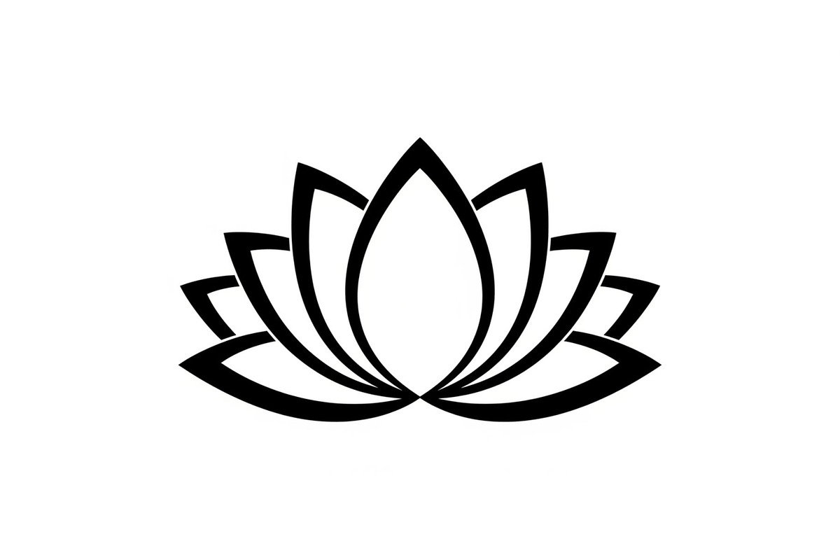 Lotus Flower Vector Icon Bundle, an Illustration by yasushie (Photo 7 of 51)
