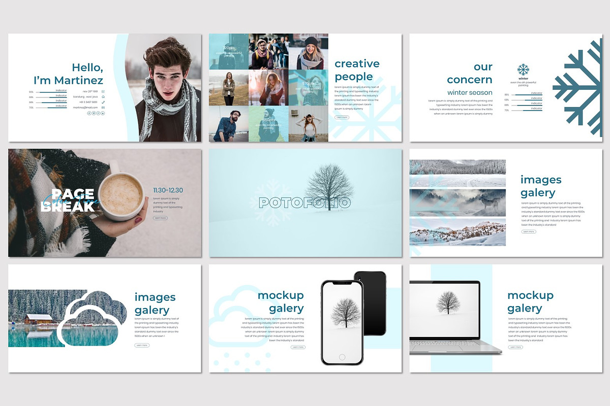 Invernu - Keynote Template, a Presentation Template by inspirasign