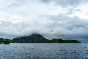 Panoramic View of Bora Bora Island in French Polynesia, a Nature Photo by GoodGoods