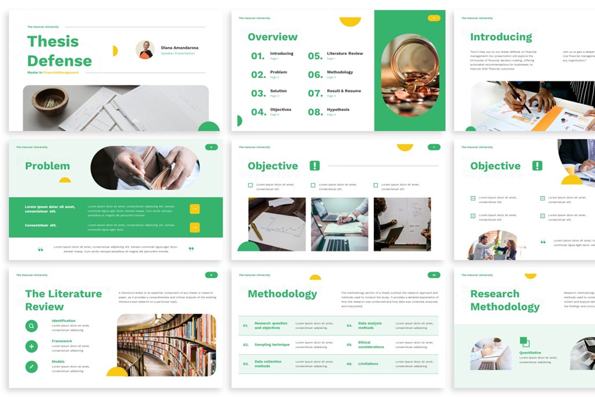 Thesis Defense - Google Slides, a Presentation Template by SlideFactory (Photo 2 of 4)