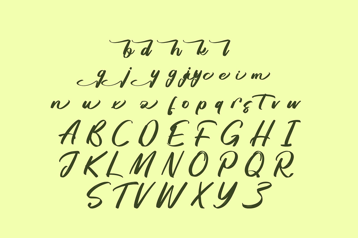 Breatheasy Modern Brush Font Type, a Script Font by Letterena Studios Script (Photo 12 of 15)