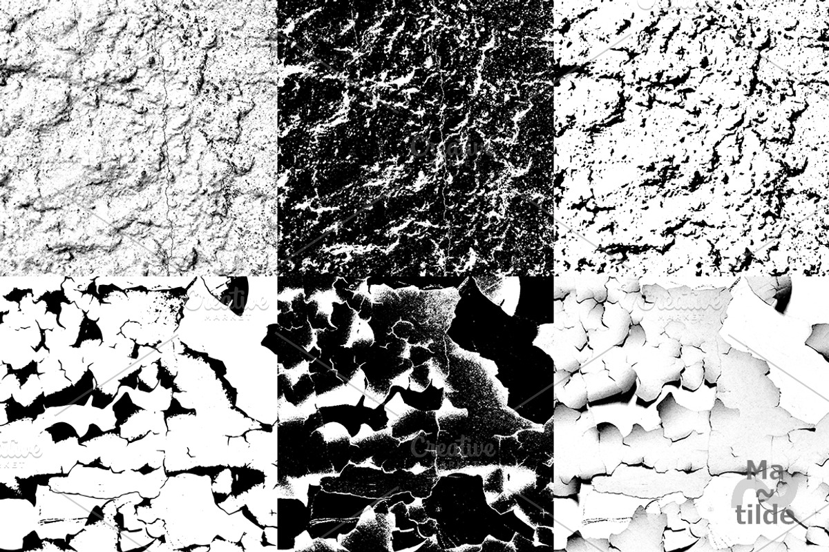Chipped Walls, a Texture Graphic by MatildeGraphics (Photo 6 of 9)