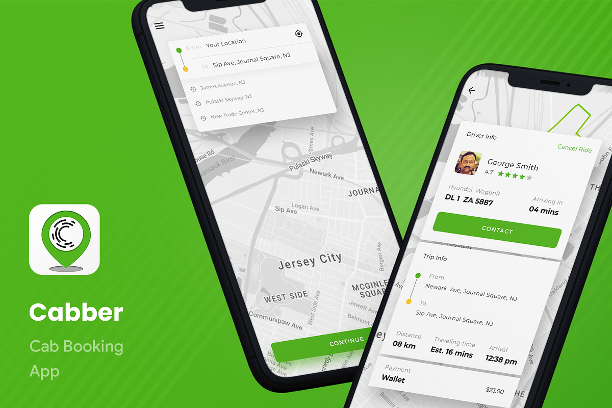 Taxi App | Cab Booking App | Cabber