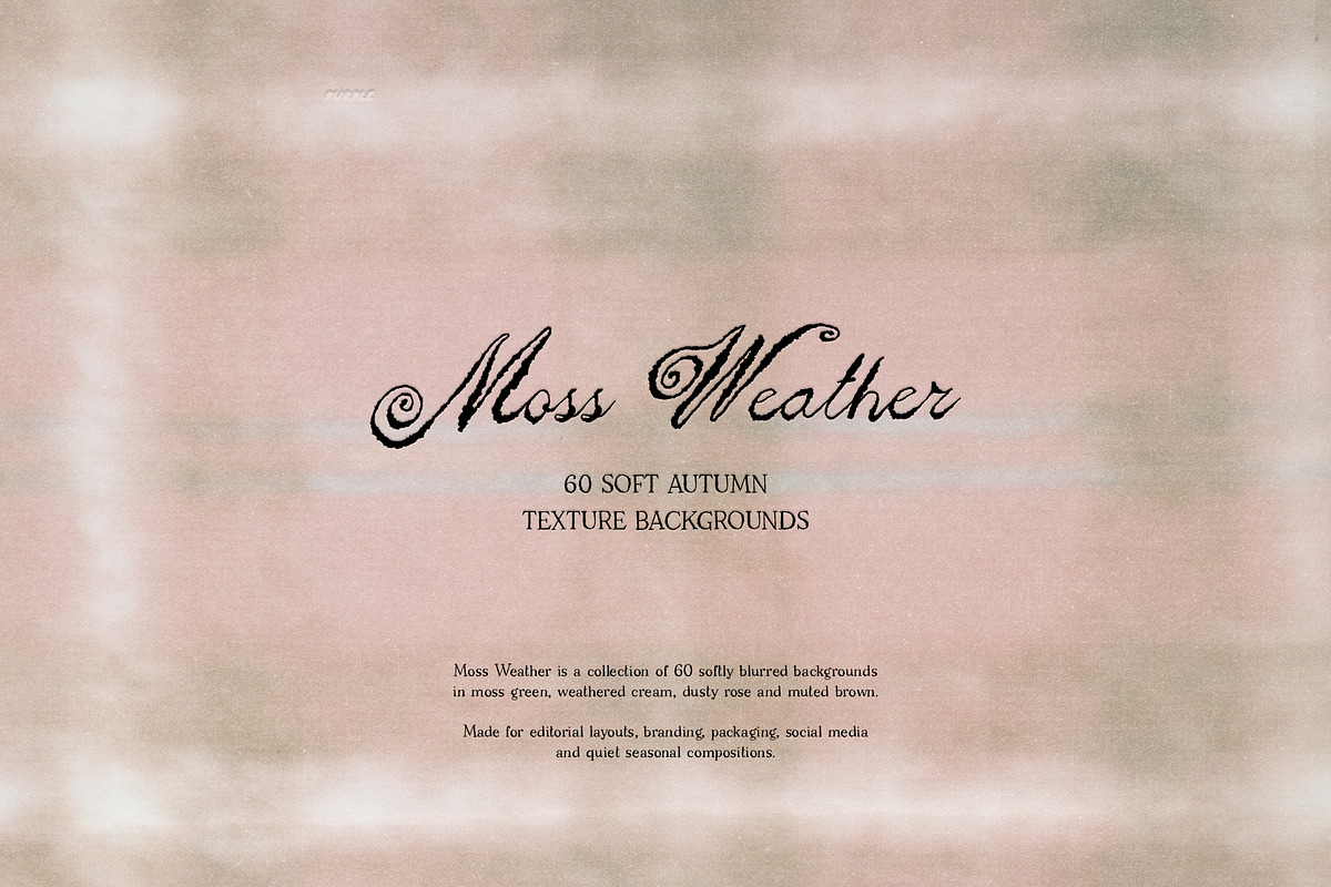 Moss Weather: Fall Backgrounds, a Texture Graphic by Purple (Photo 3 of 11)