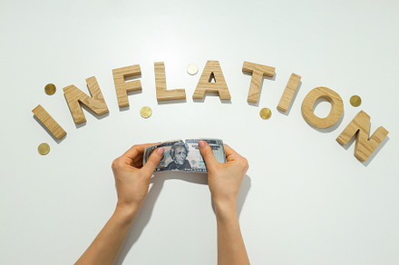Concept of financial, economic problems and inflation, a Business Photo by AtlasStudio