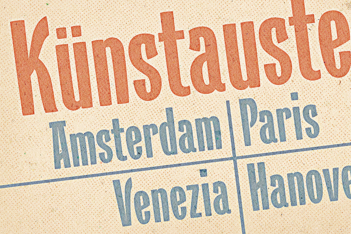 Samarium: A Bold Condensed Font preview 2