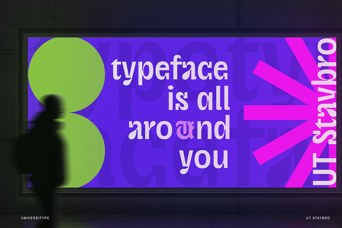 UT Staybro - A Stylish Inktrap Font, a Sans Serif Font by Universitype (Photo 10 of 12)