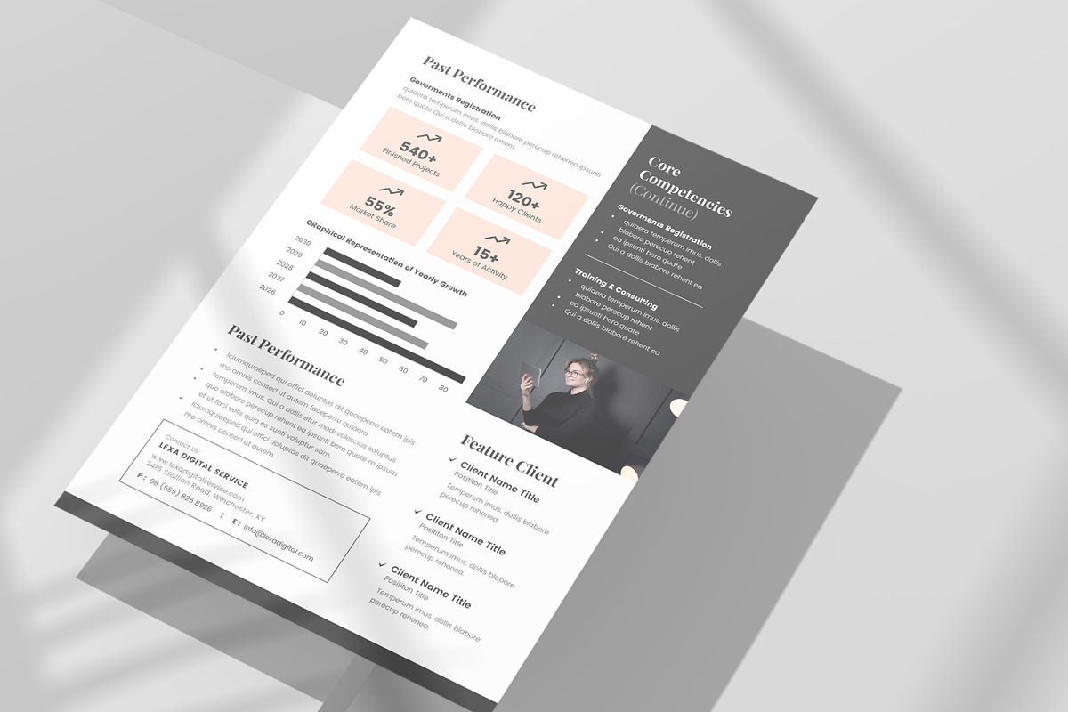 Capability Statement Template preview 3