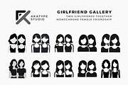 Girlfriend Gallery Icon Vector, an Icon by Akatype Studio (Thumbnail 1 of 3)