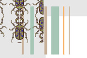 Ornamental Beetle Stripe Vector, a Pattern Graphic by NayaChu (Thumbnail 4 of 8)