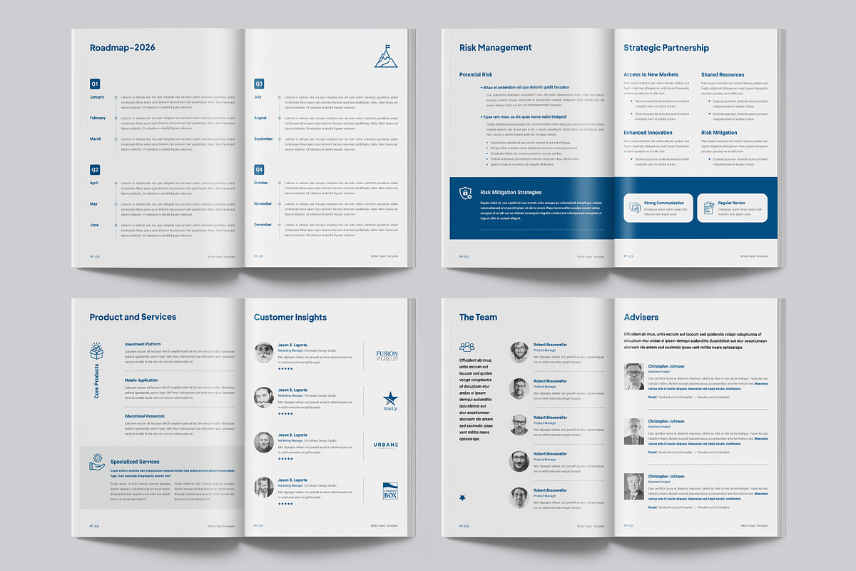 White Paper Bundle, a Brochure Template by Orcshape Studio (Photo 17 of 29)