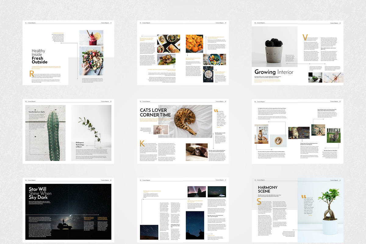 Corazone Magazine (2018), a Magazine Template by Bokuto (Photo 11 of 12)