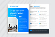 Modern Annual Report Template, a Brochure Template by pixelcreatx (Thumbnail 3 of 6)
