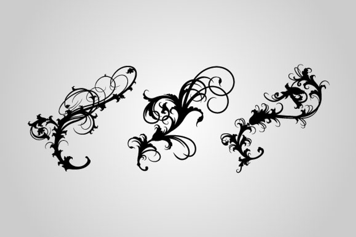 50 Ornamental Flourishes (Vector), an Object Graphic by BIOWORKZ (Photo 4 of 4)