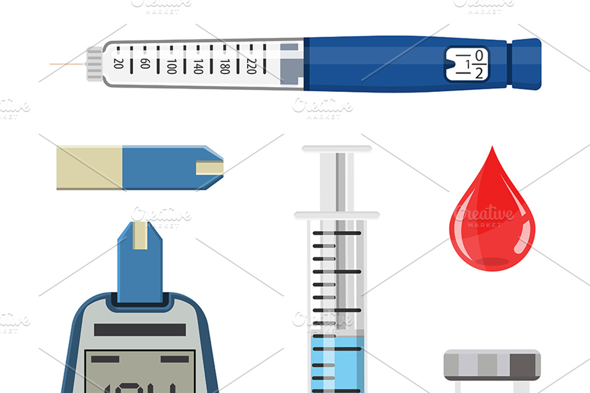 Control Your Diabetes Concepts, a Healthcare Illustration by TAlex (Photo 4 of 6)