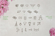 Happy Valentine's Day, a Symbol Font by Heroglyphs Studio (Thumbnail 4 of 5)