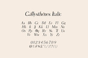 Callysthenes Serif Font, a Serif Font by Jrray Studio (Thumbnail 4 of 12)