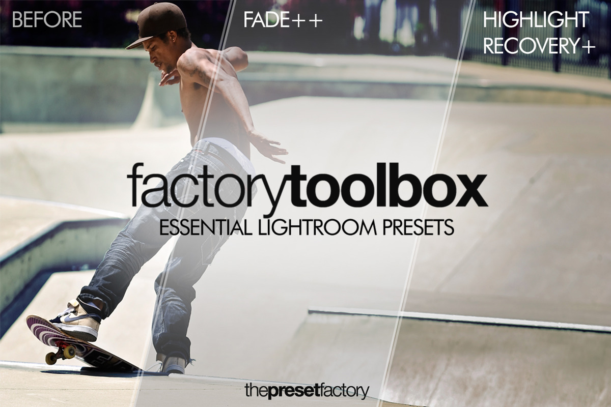 Factory Toolbox - Lightroom Presets, a Plug-in Add-On by The Preset Factory Ltd. (Photo 1 of 5)