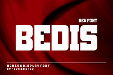 Bedis - Bold Display Font