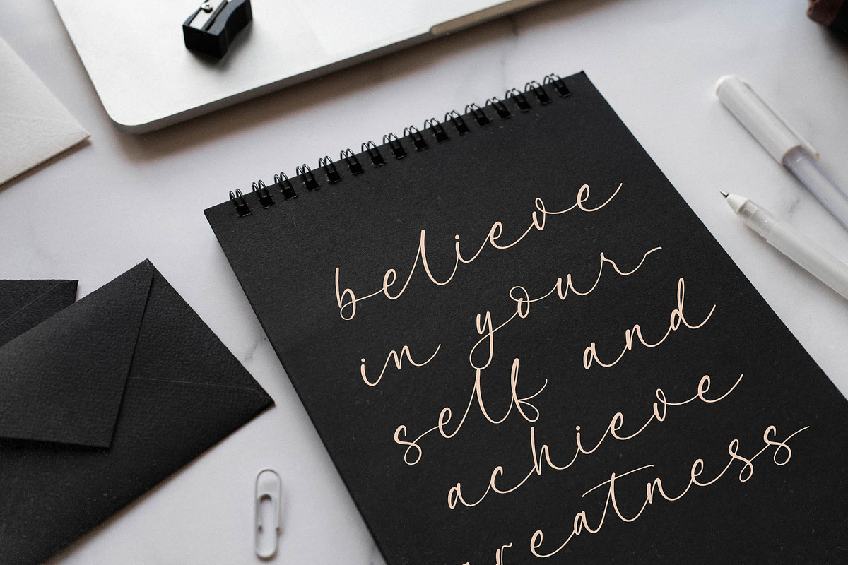 Garden Silent Elegant Script Font, a Script Font by stylishtype.co (Photo 8 of 20)
