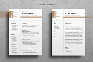 Clean Resume Word