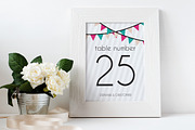 Party Flags Wedding Suite, an Invitation Template by Elegrad Design Agency (Thumbnail 7 of 11)