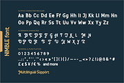 Nimble, a Sans Serif Font by twinstd (Thumbnail 4 of 11)