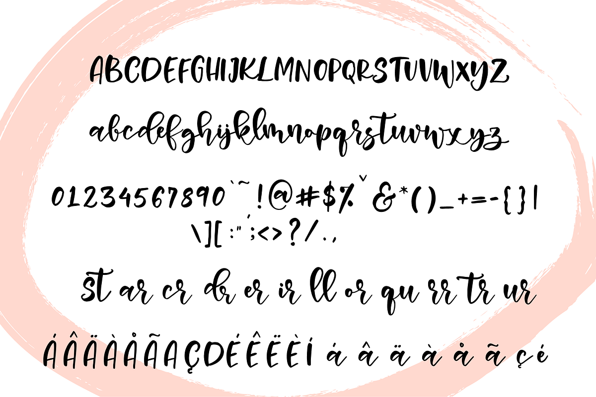 Vanilla Vibes Font Duo preview 8