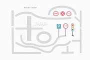 City Map Creator (cartoon clipart), an Object Graphic by Graphic Art (Thumbnail 11 of 13)