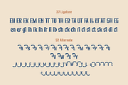 Mibundi | Retro Condensed Font, a Serif Font by twinstd (Thumbnail 12 of 13)
