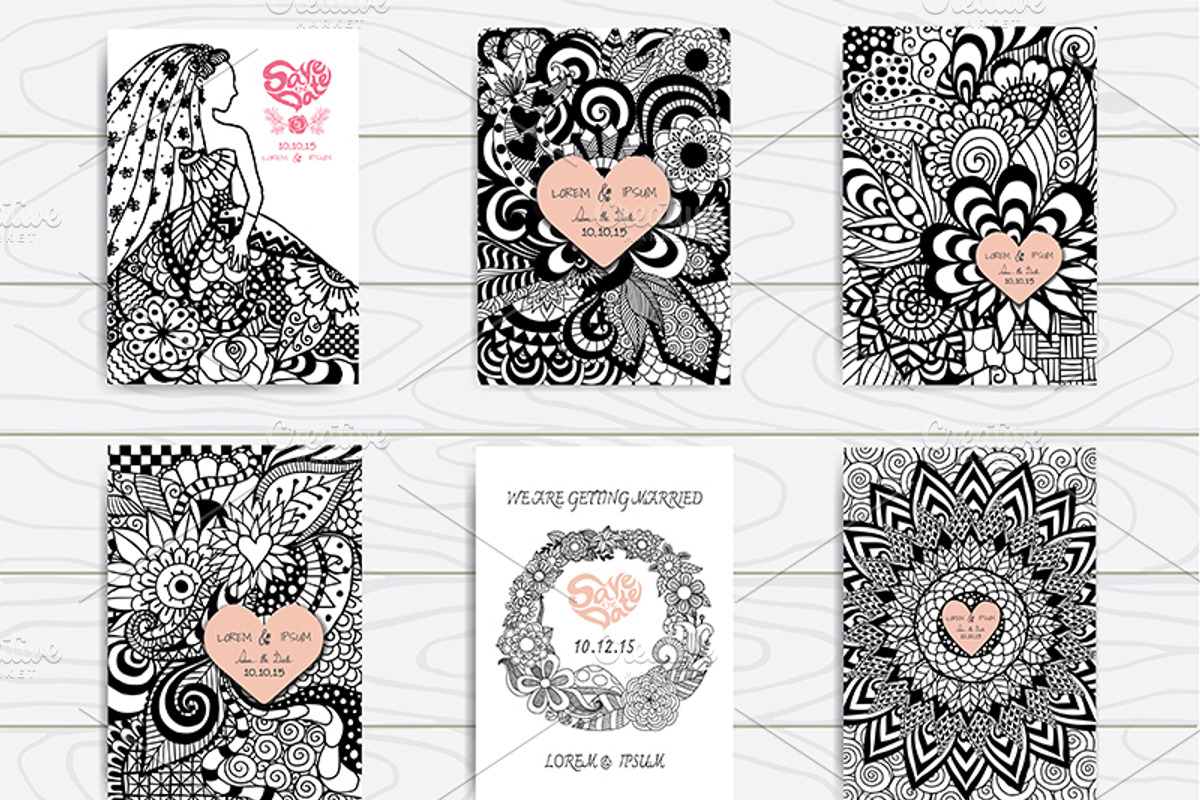 Hand drawn elements bundle, an Object Graphic by Somjai King (Photo 17 of 21)