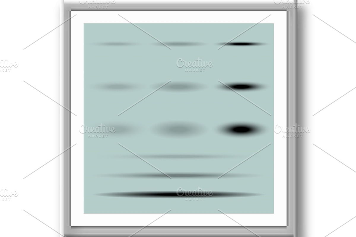 Set of Vector Transparent Shadows, a Texture Graphic by FineArtStudio (Photo 2 of 3)