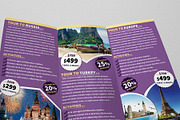 Travel Trifold Brochure 01, a Brochure Template by fatihakdemir (Thumbnail 4 of 5)