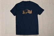 Mountain Scenes Silhouettes Vector 2, an Object Illustration by Seaquint (Thumbnail 5 of 5)