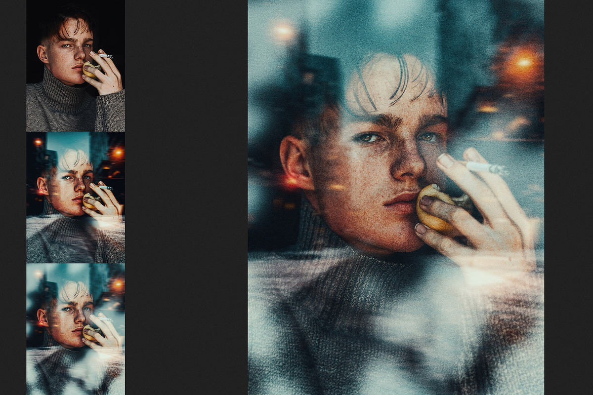 Window Reflection Photo Template, an Action Add-On by Andrew Skoch Design