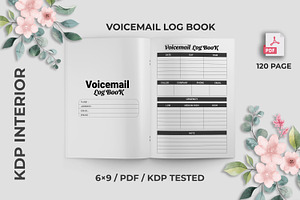 Voicemail Log Book KDP Interior