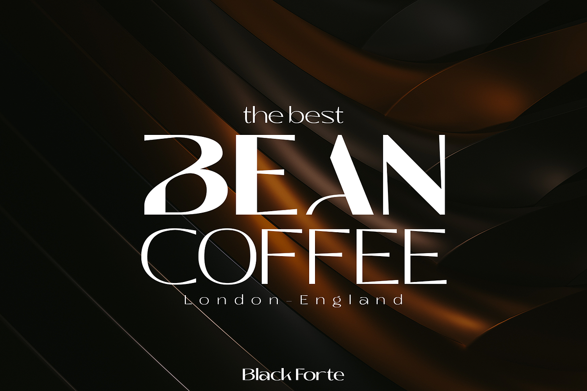 Black Forte, a Sans Serif Font by TypeClassHeroes (Photo 9 of 9)