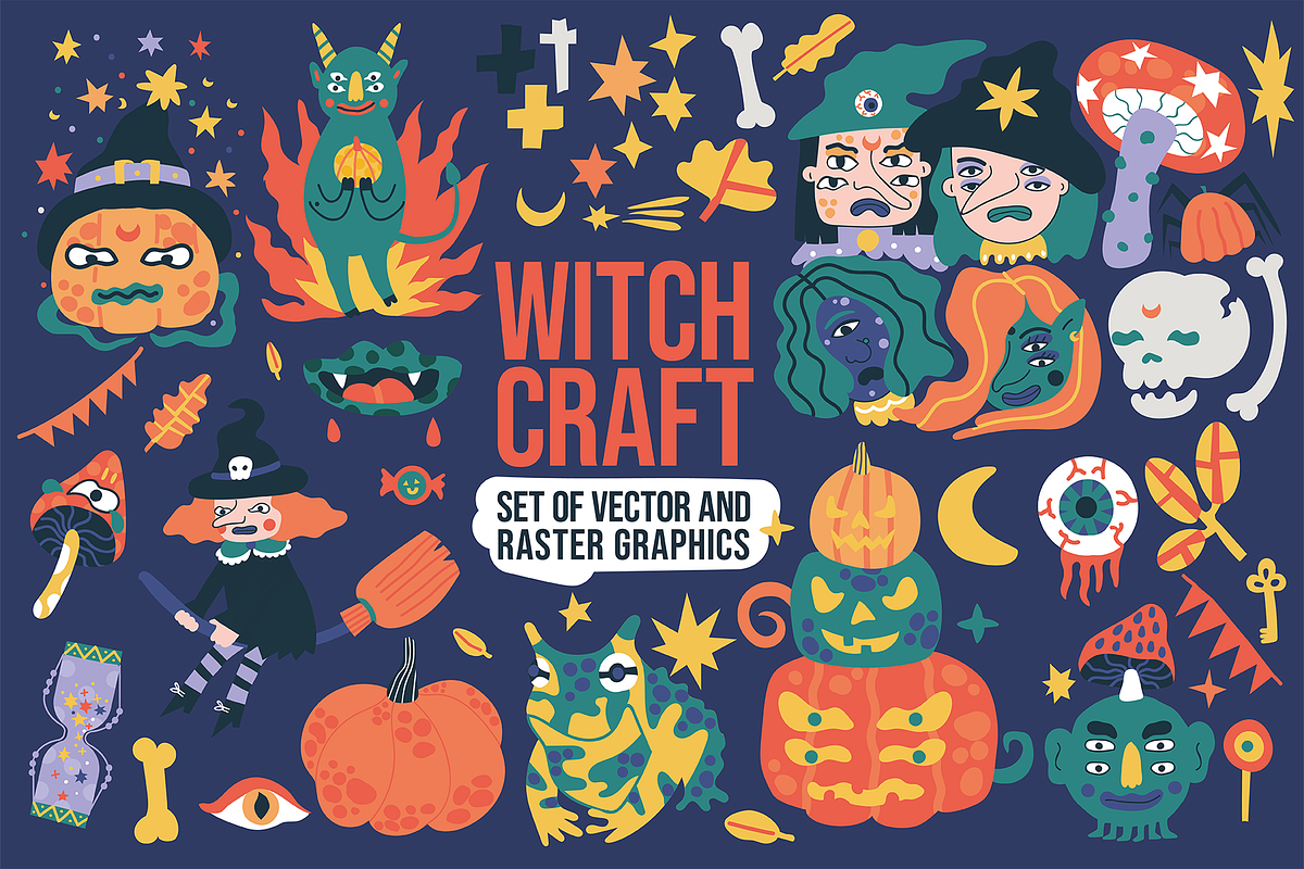 Witchcraft. Art collections, a Seasonal Illustration by Oliana Moroz (Photo 1 of 15)