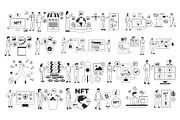 NFT Illustration –Digital Collectors, an Illustration by Vector Portal (Thumbnail 4 of 4)