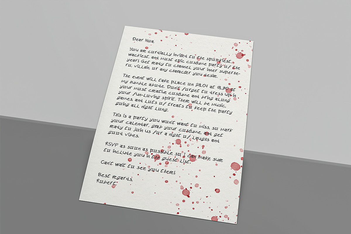 Adok decorative serif font, a Serif Font by CHIMERA (Photo 7 of 9)